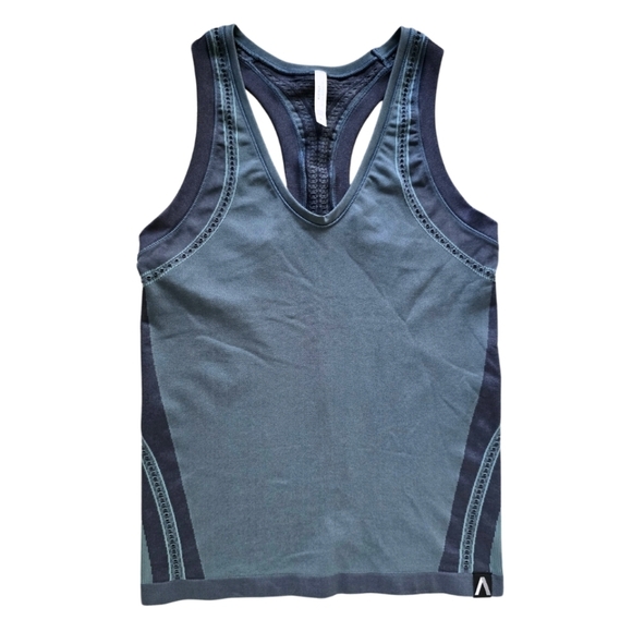 Athleta x Allyson Felix Legend Shine Tank Top 981682 Violet Grey Women's Small - Picture 4 of 7